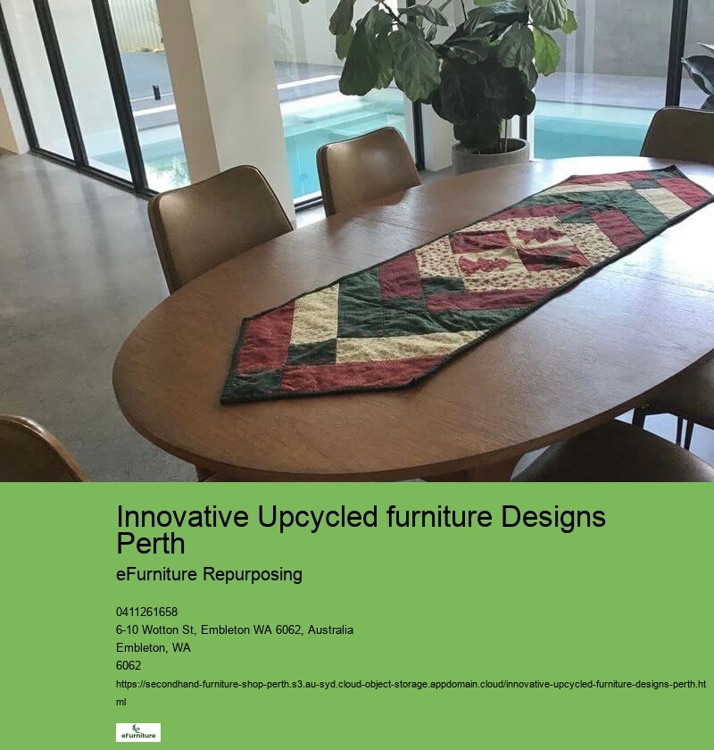 Perth's Recycled Furniture Showcase