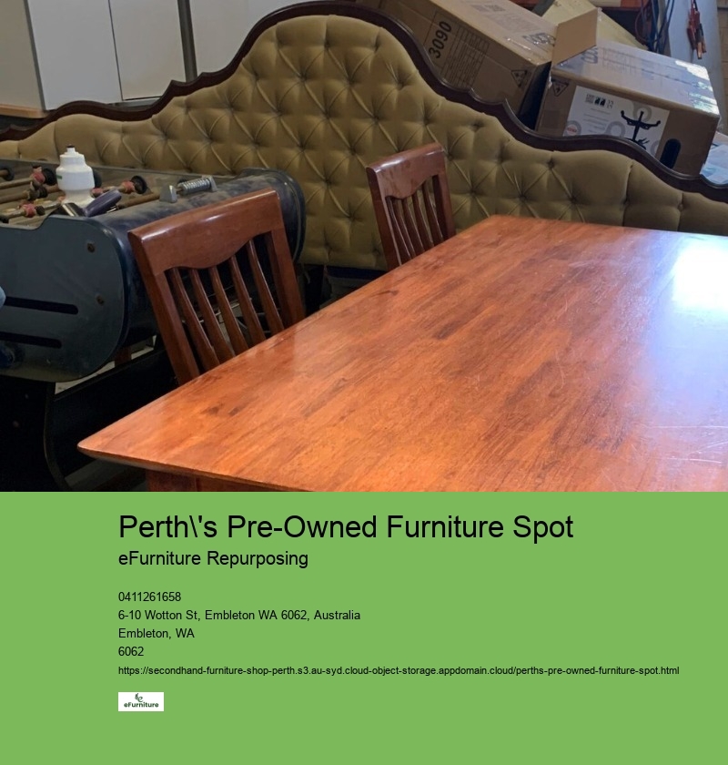Perth's Pre-Owned Furniture Spot