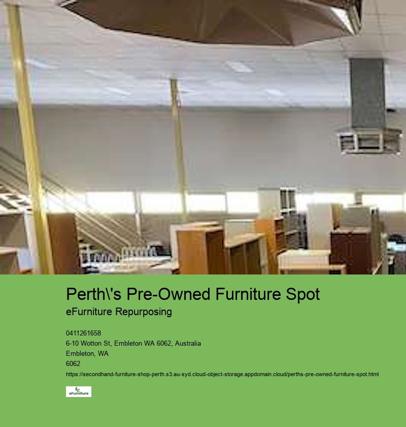 Perth's Second-Hand Furniture Treasures